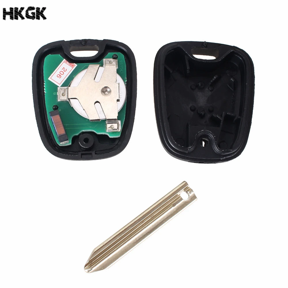 2 кнопочный дистанционный ключ для чипа ID46 433 МГц Citroen Saxo Picasso Xsara Berlingo SX9 Blade|Ключ от