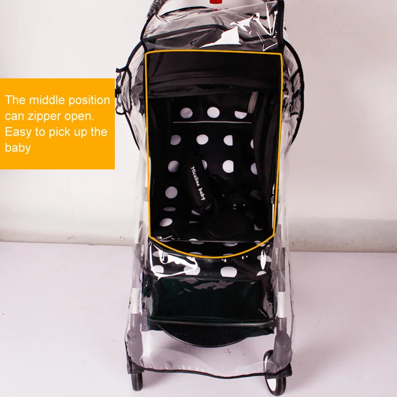 Универсальный водонепроницаемый дождевик для защиты от дождя и пыли, аксессуары для детской коляски для Babyzen YOYO+ прогулочная коляска