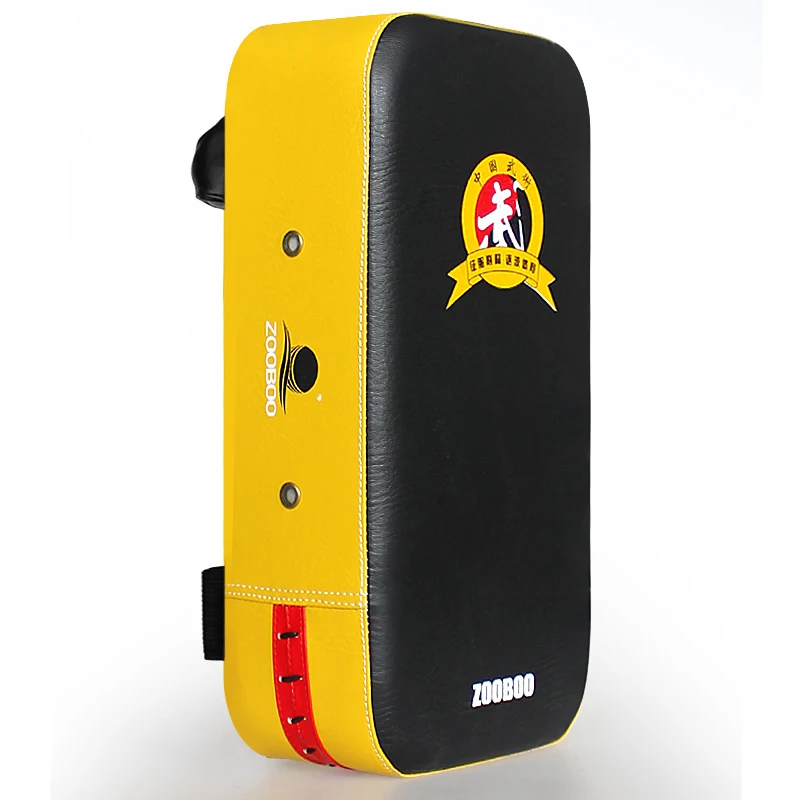 Goedkoop ZOOBOO Kick Boxing Pad Bokszak Voet Doel Mitt MMA Sparring Muay Thai Boksen Training Gear Ponsen 3 Kleuren