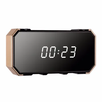 

Multifunction LED Mirror Alarm Snooze Table Clock Wake Up Digital Snooze Display Time USB Charging Time Temperature Display Home