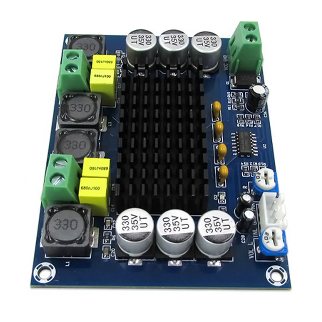 Marsnaska High Quality DC 12V 24V 120W*2 TPA3116 D2 Dual Channel Digital Power Audio Amplifier Board Marsnaska High Quality DC 12V 24V 120W*2 TPA3116 D2 Dual Channel Digital Power Audio Amplifier Board