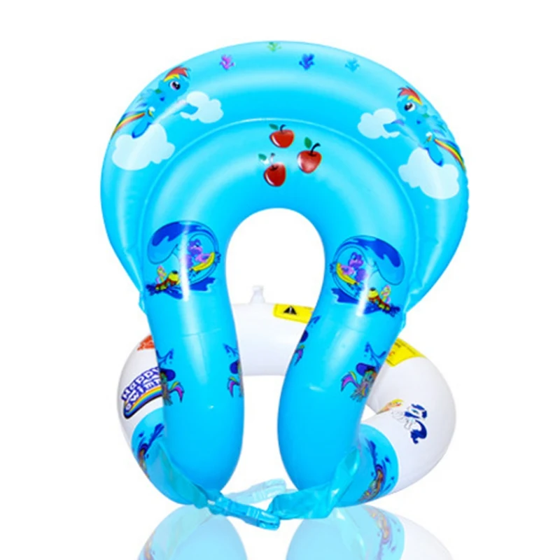 1 шт. u-образный надувной плавающий круг плавающие кольца для плавания игрушки для бассейна плавающий круг жилет для детей и взрослых - Цвет: M