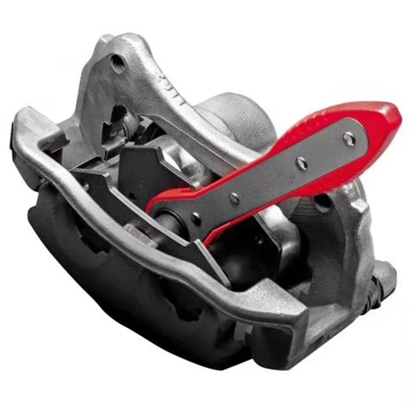 

New 4 in 1Ratcheting Brake Caliper Piston Spreader Press Plate Quad Wrench Tool