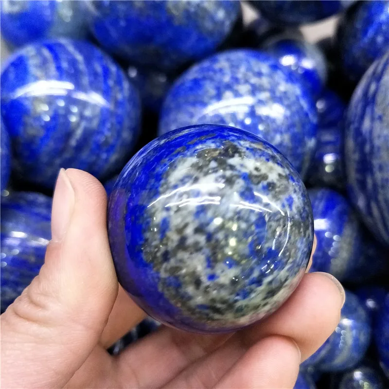 Ляпис lazulia sphere камнями и Кристалл gemstone ball Ляпис lazulia sphere наивысшего качества Исцеление кристаллов Большие размеры 40-50 мм