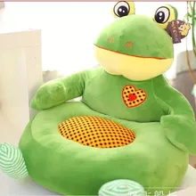 Творческих детей диван игрушка милые плюшевые мультфильм лягушки диван игрушка подарок на день рождения около 50x45x15 см зеленый