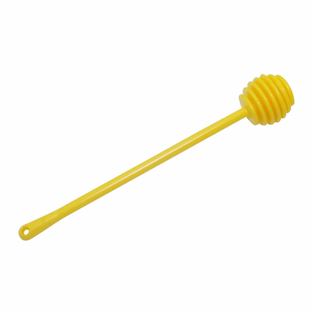 4 PCS Beekeepers honey Dipper yellow Honey tools Plastic Heat resistant