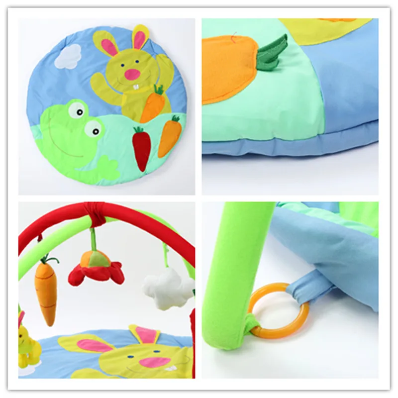 OLOEY Baby Play Мат 90* 90* 50 см Детский Коврик Развивающий Ковер Playmat Baby Gym Кролик Яблоко Дельфин Деятельности Мат Игр