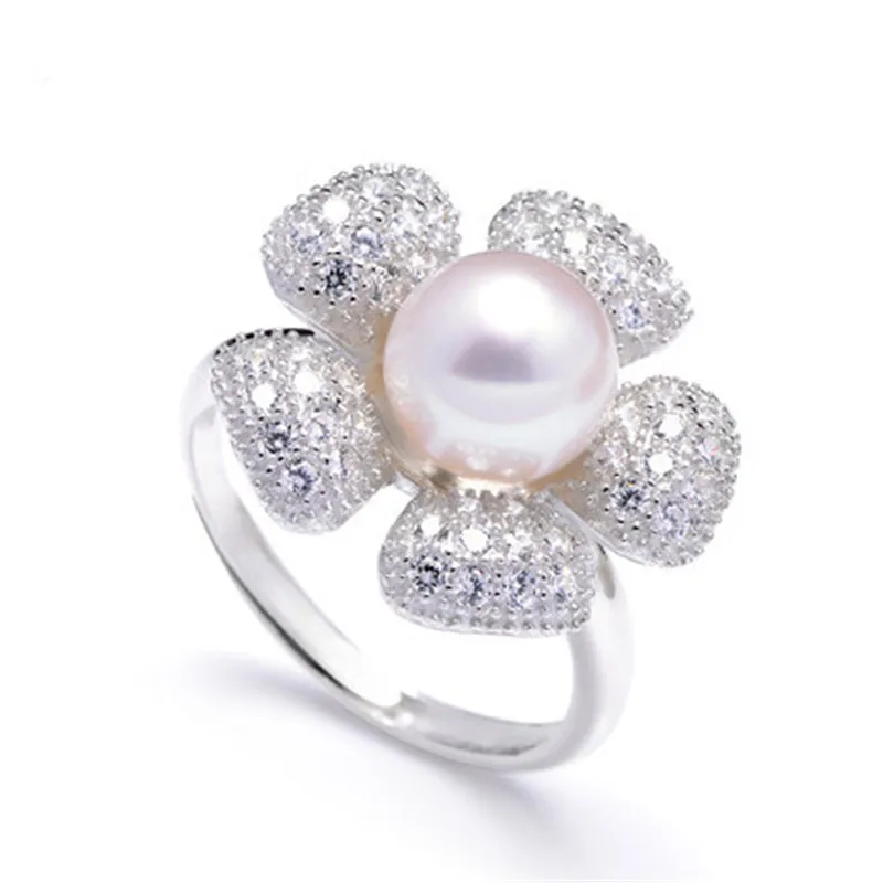yikalaisi 2017 100 natural freshwater pearl ring 9 10mm real pearl wedding rings 925 - Pearl Wedding Ring yikalaisi 2017 100 natural freshwater pearl ring 9 10mm real pearl wedding rings 925 - Pearl Wedding Ring