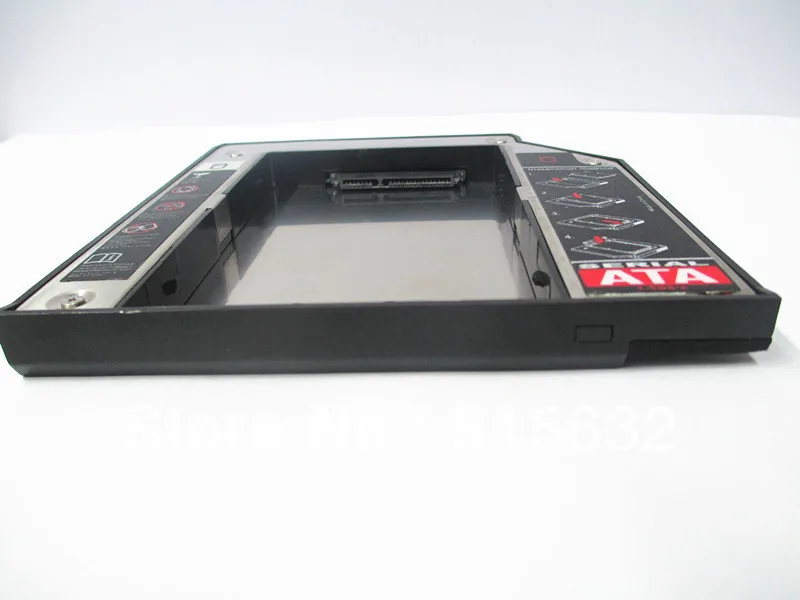 Ультрабук тонкий SATA 2nd Hdd жесткий диск Caddy для модуля lenovo ThinkPad T400 T500 9,5 мм