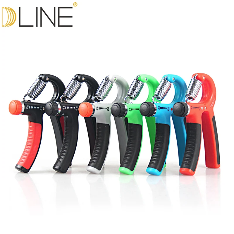 

dline Fitness Hand Grip Gripper 5-60 Kg Adjustable Hand Expander Exerciser Wrist Strength Training Grips finger trainer