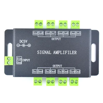 

LED music amplifier WS2812B WS2811 1903 voice control music LED controller amplifier 5V