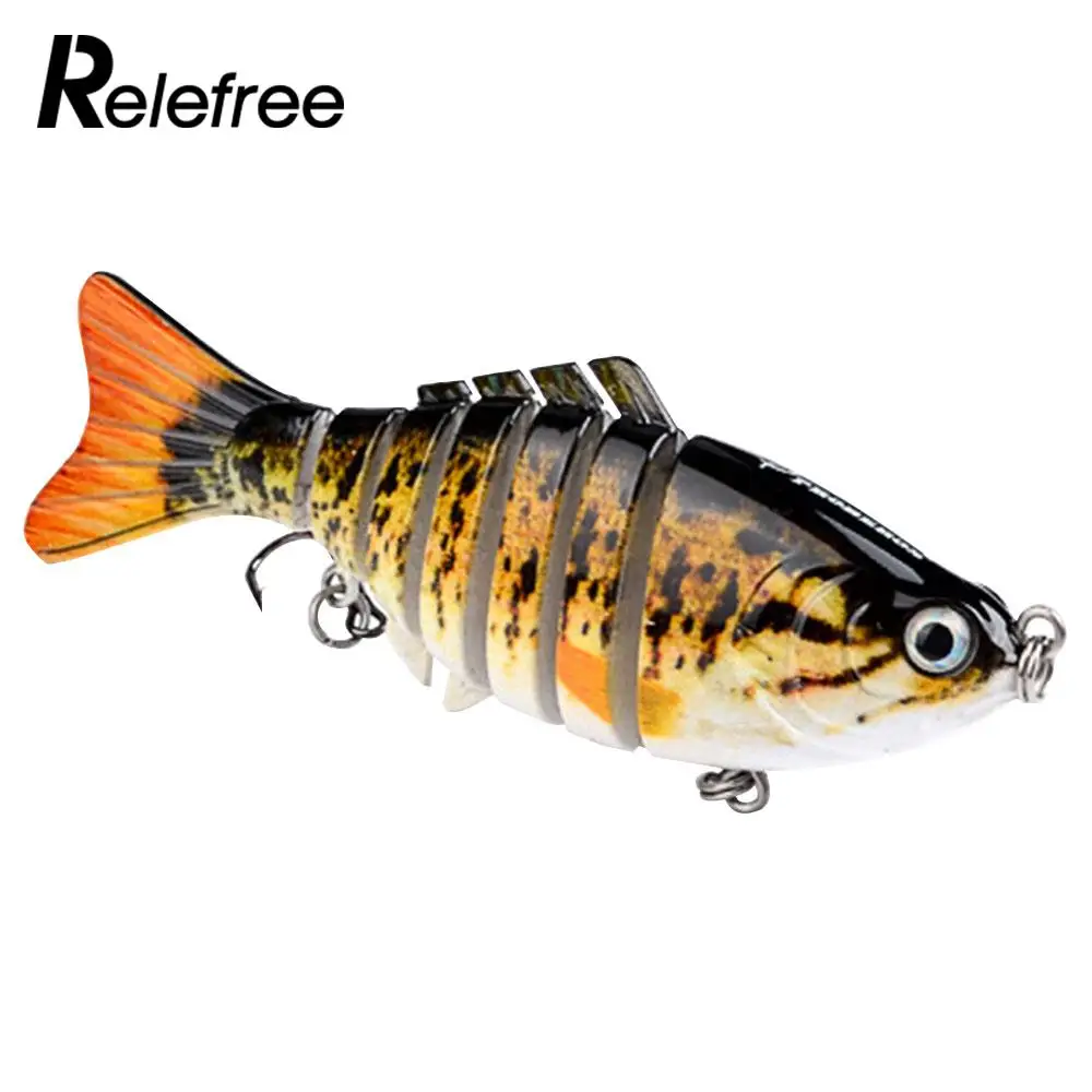 

ABS HS001 Lure Tools Fishing Lure Artificial Bait Portable Angling Multi Jointed Bait Practical Decoy Fishing Gear