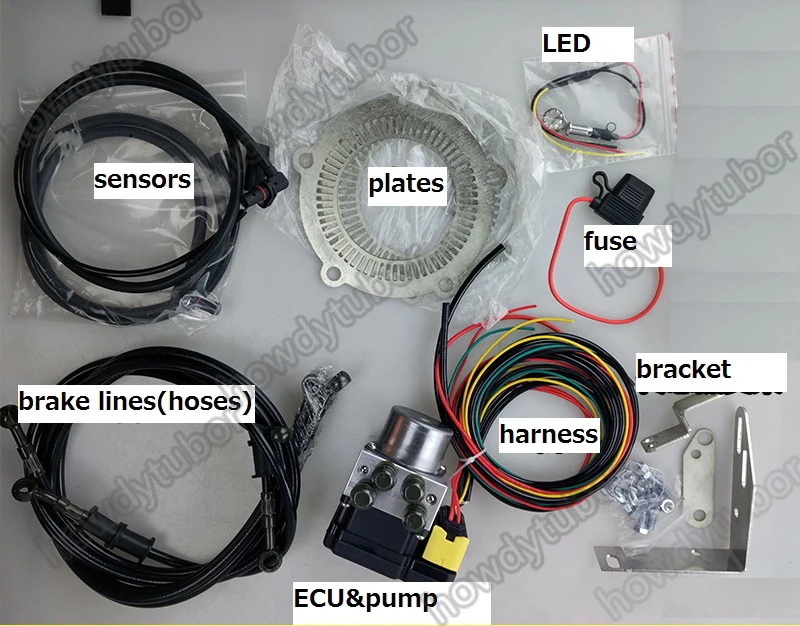 Motorcycle motorbike Scooter ATV Moped Electric bike ABS ANTI LOCK BRAKE system for Kawasaki Ninja 300 250