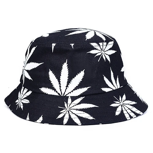 huf bucket hat weed