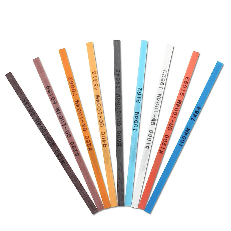 9 pieces 100*4*1mm Premium Quality Fiber Oilstone Super Ceramic