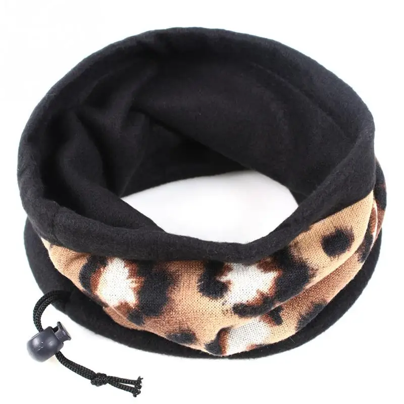 Winter Outdoor Sport Skiing Scarves Flannel Neck Warmer Scarf Hat