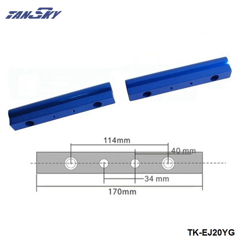 Для SUBARU WRX STI EJ20 EJ20T Верхняя подача инжектора топлива Топливная рейка турбо