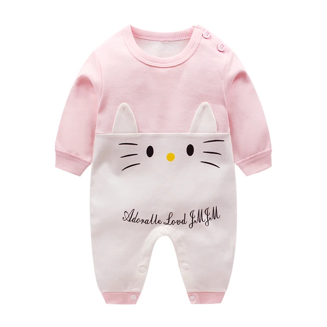 Newborn baby clothes 100 Cotton Long Sleeve Spring Autumn Baby Rompers Soft Infant Clothing toddler baby Newborn baby clothes 100% Cotton Long Sleeve Spring Autumn Baby Rompers Soft Infant Clothing toddler baby boy girl jumpsuits