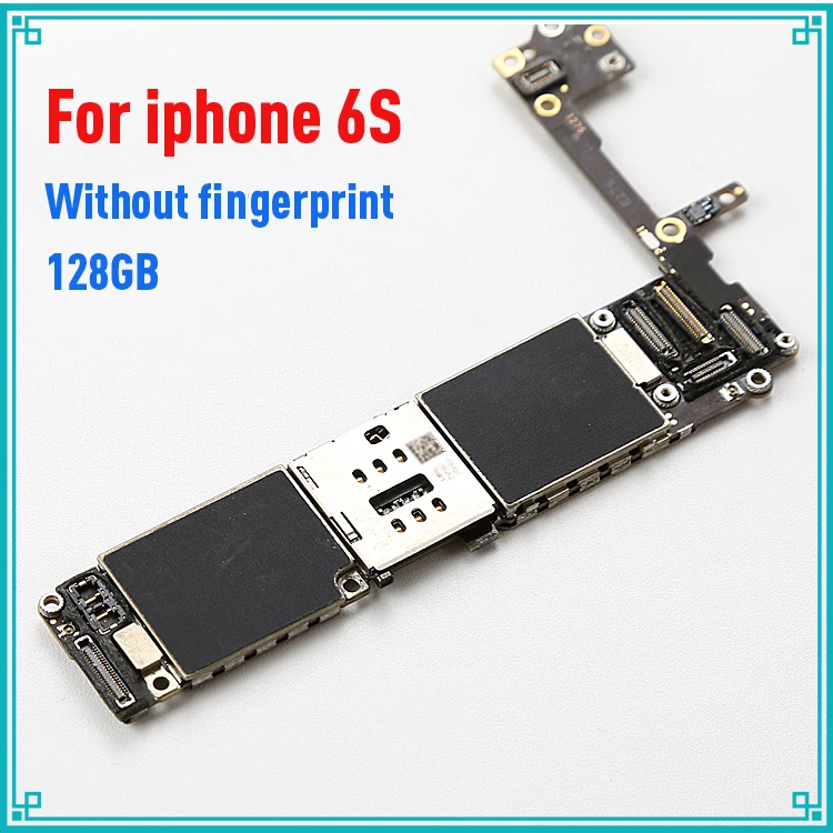 

for iphone 6S 4.7inch original motherboard 128GB without touch ID IOS system logic board mainboard without fingerprint
