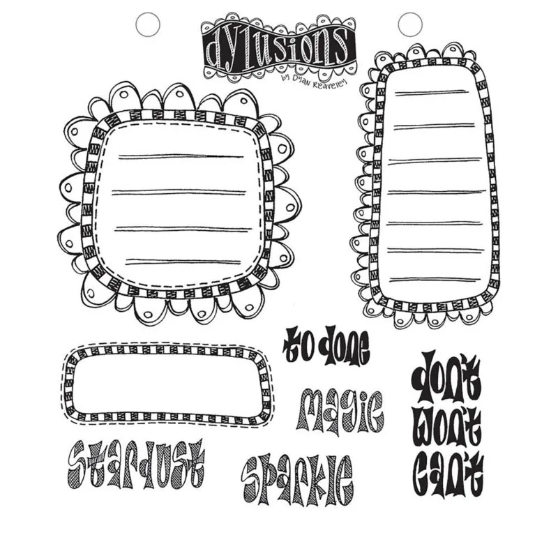 

Square Rectangle Post-it Notes Frame Metal Cutting Dies for Scrapbooking New 2019 Die Cuts for Card Making Fustelle Craft Stitch
