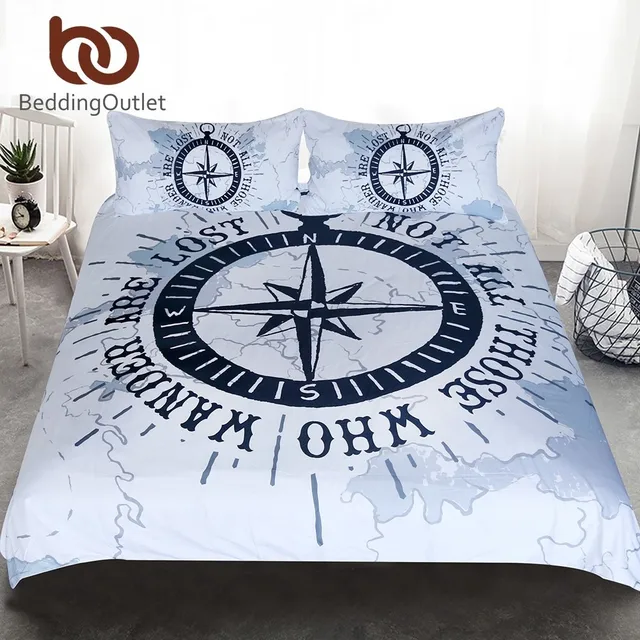 beddingoutlet compass bedding set nautical map duvet cover navy blue and white bedclothes adults boys cool - Navy Bedding beddingoutlet compass bedding set nautical map duvet cover navy blue and white bedclothes adults boys cool - Navy Bedding