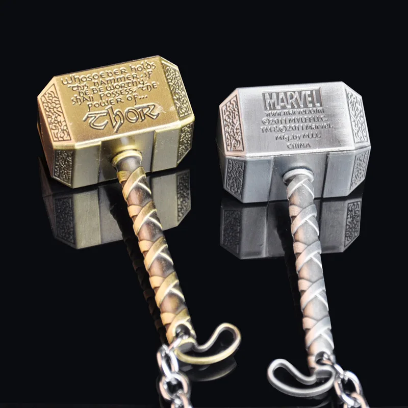 

2017 new fashion personality high quality men domineering Doomhammer keychain gift