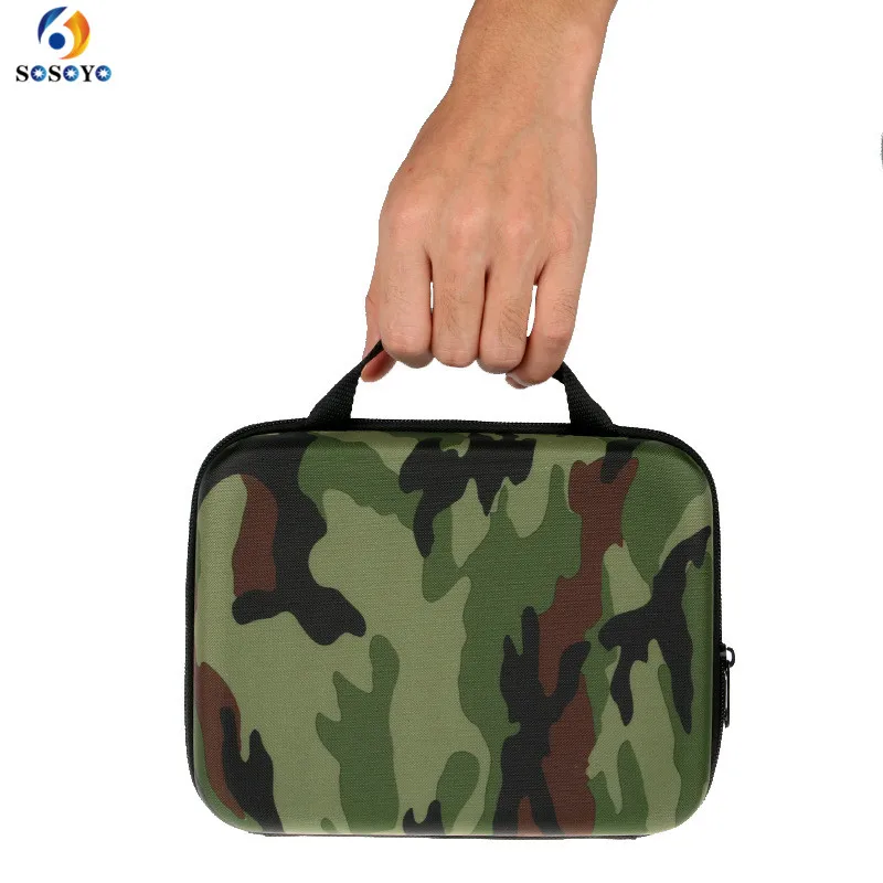 Sports Camera Portable Storage Bag Waterproof Case Camouflage EVA Box handbag For Gopro Hero 7 6 5 4 Xiaomi Yi SJCAM Accessories (6)