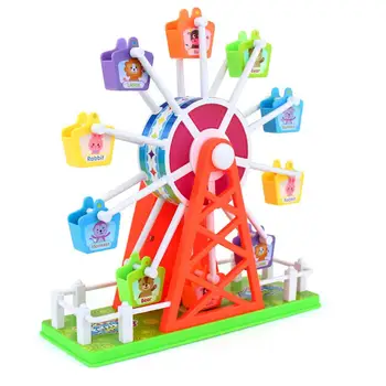 

Ferris Wheel Electric Toy with Light Music Multi-color Ferris Wheel Model Gift Decorate Kid Funny Educational Toys