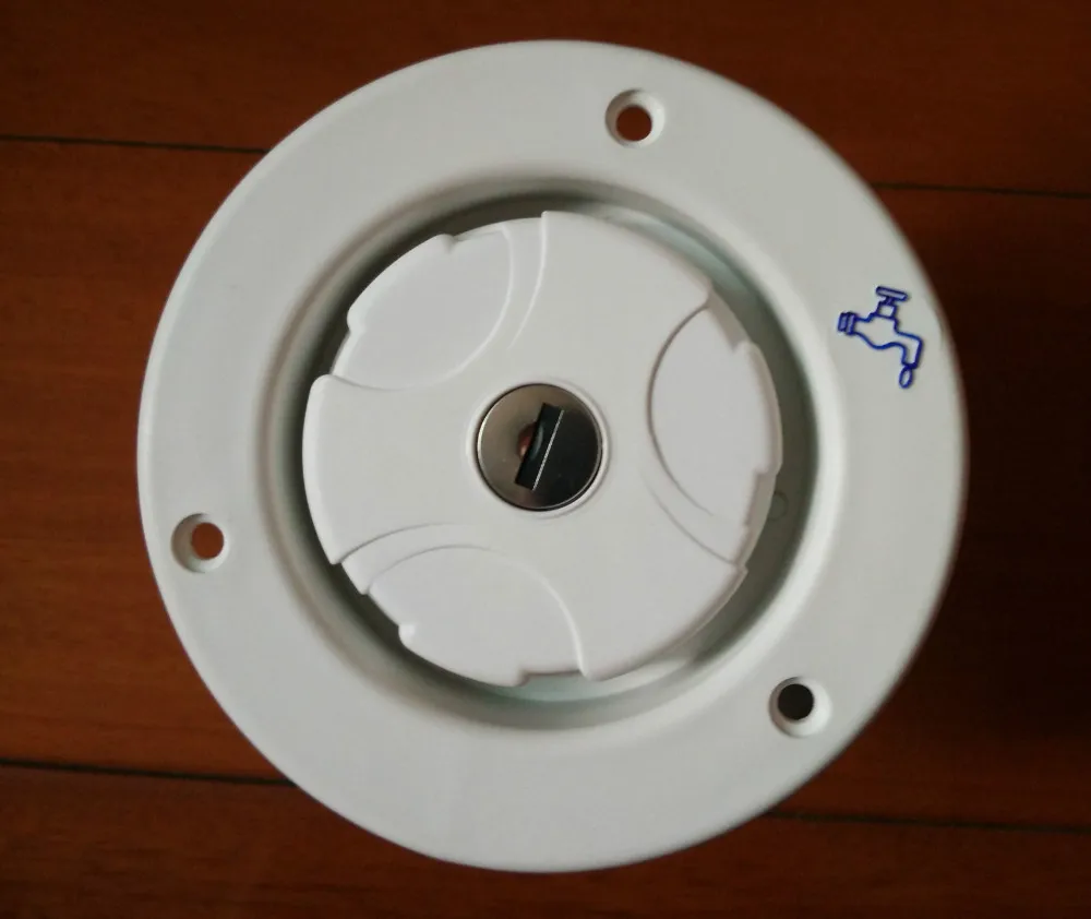 Lockable Water Filler for RV, caravan or camper trailer, water cap for
