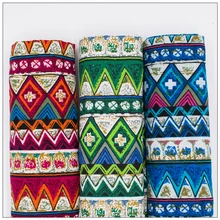 Богемская хлопковая и льняная хлопковая ткань для стеганого шитья, шитья, дивана, занавесок, сумок, подушек, чехлов для мебели, материал: 100 см150 см