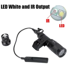 IFM M300V ИК-светильник оружейный пистолет лампа Softair тактический светодиодный светильник-вспышка винтовка Lanterna страйкбол Arma военный охотничий светильник s