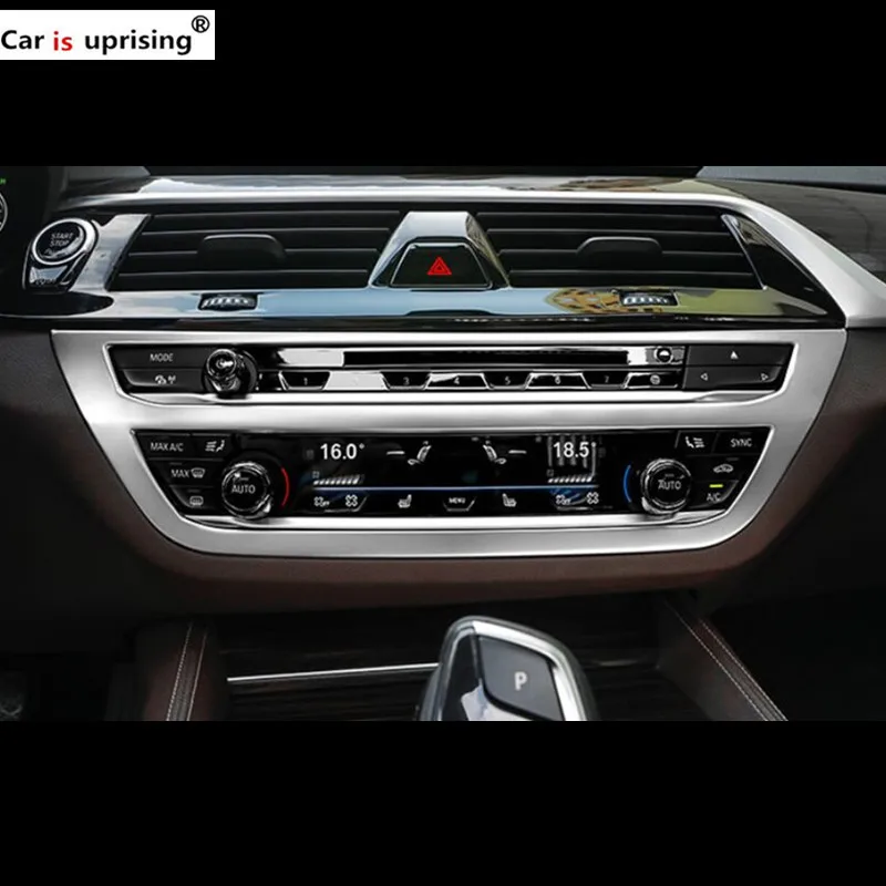 

Car styling For BMW G30 G38 car Refit accessory Central control CD panel car Sticker 525i 535i car Accessories