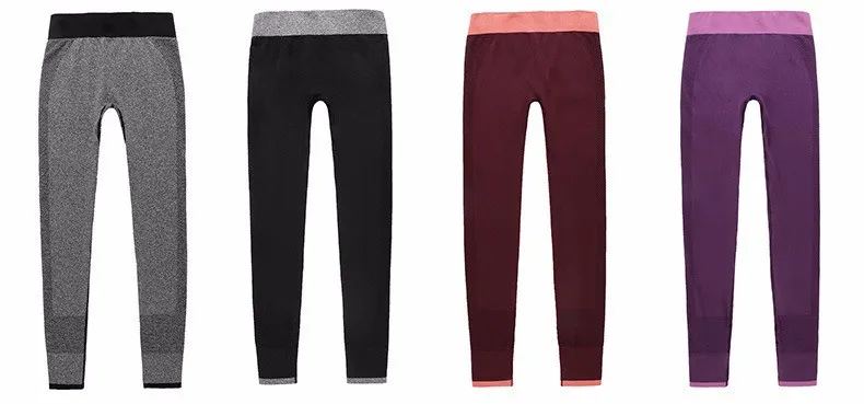 2019 новые женские Спортивные штаны Фитнес быстросохнущие Sweat-абсорбент леггинсы Для женщин тонкий подъема Хип карандаш Штаны пот Штаны NO818