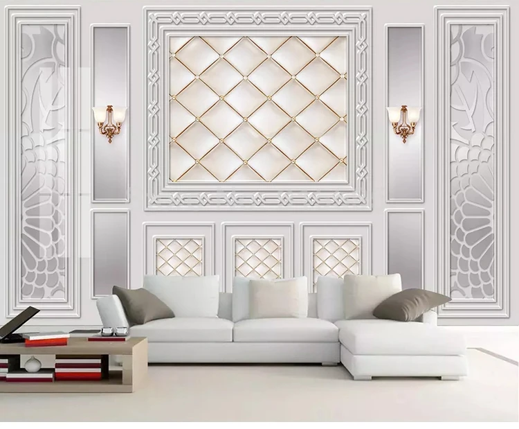 feita sob encomenda, sala de estar, sofá, fundo da tevê, parede