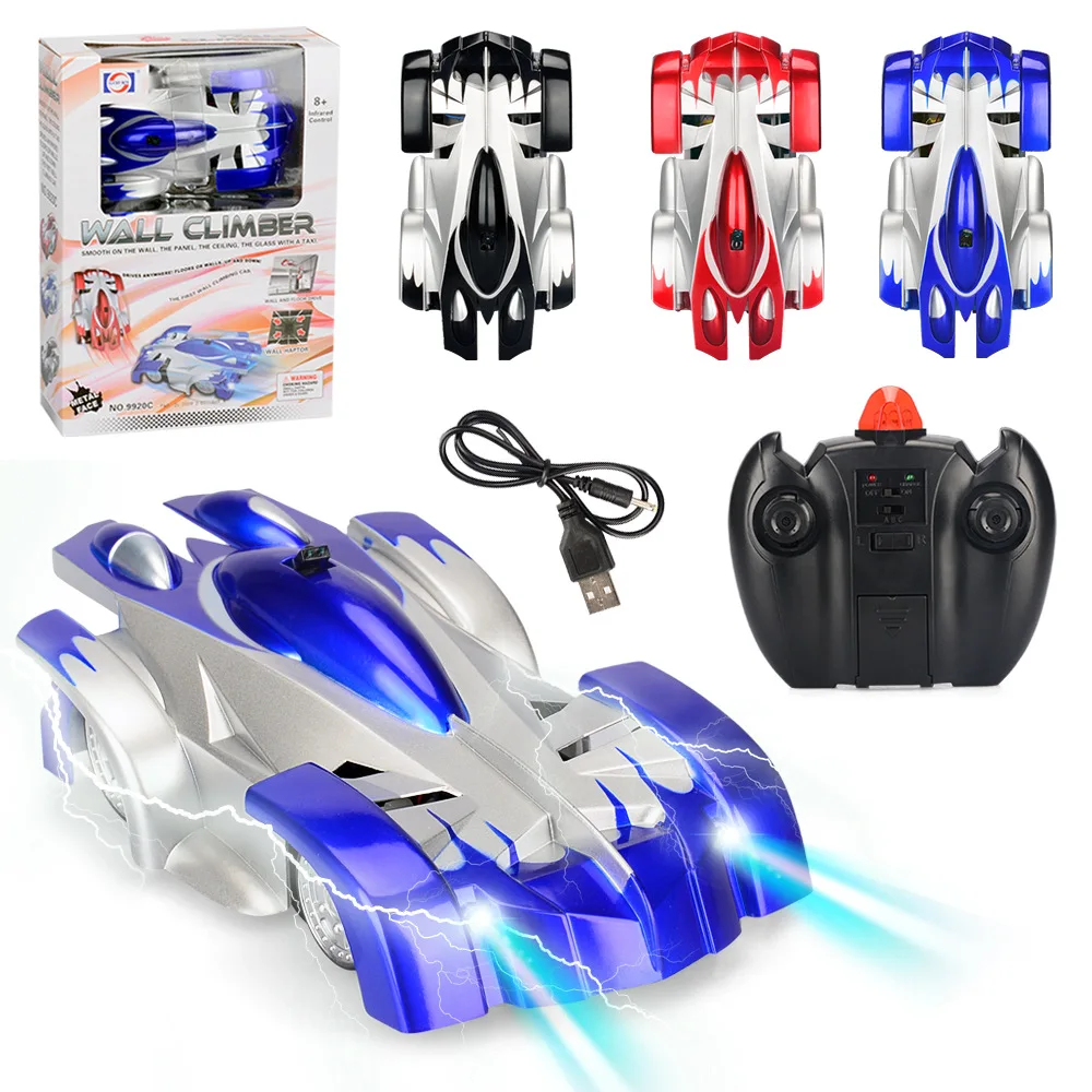 

Remote Control Car Wall Climber Anti Gravity RC Car Ceiling Racing Child Radio Control Electric Machine Auto Toys