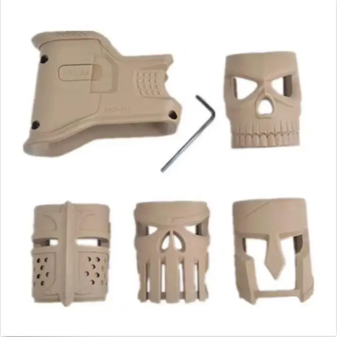 

1 Set Improved MWG Magwell Grip w/Finger Grooves Warp For AR-15 MOJO