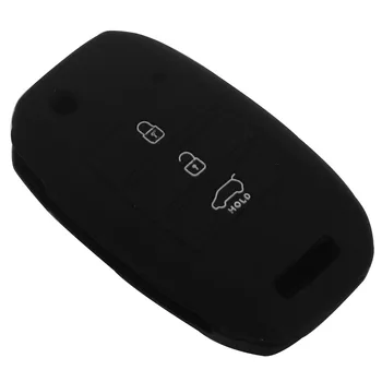 Keyforkess 30 pz/lotto caso della copertura chiave dell'automobile del Silicone per KIA Rio Sportage Ceed Sorento Cerato key Set Jacket cover accessori auto - Jingyuqin 30 pz lotto caso della copertura chiave dell automobile del Silicone per KIA Rio