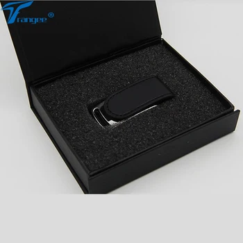 

Trangee Leather Pendrive 4GB 8GB 16GB 32GB USB flash drive USB 2.0 Flash Memory Stick Pen Drive with Black Gift Box