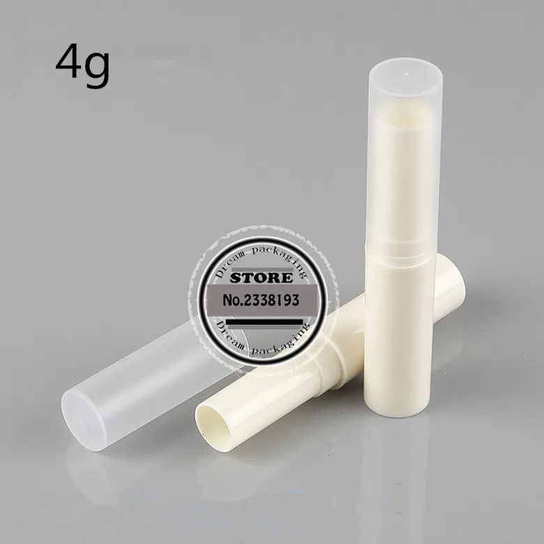 100 x4g Lip Balm Tube, 4cc Lipstick Case, lipstick container(no