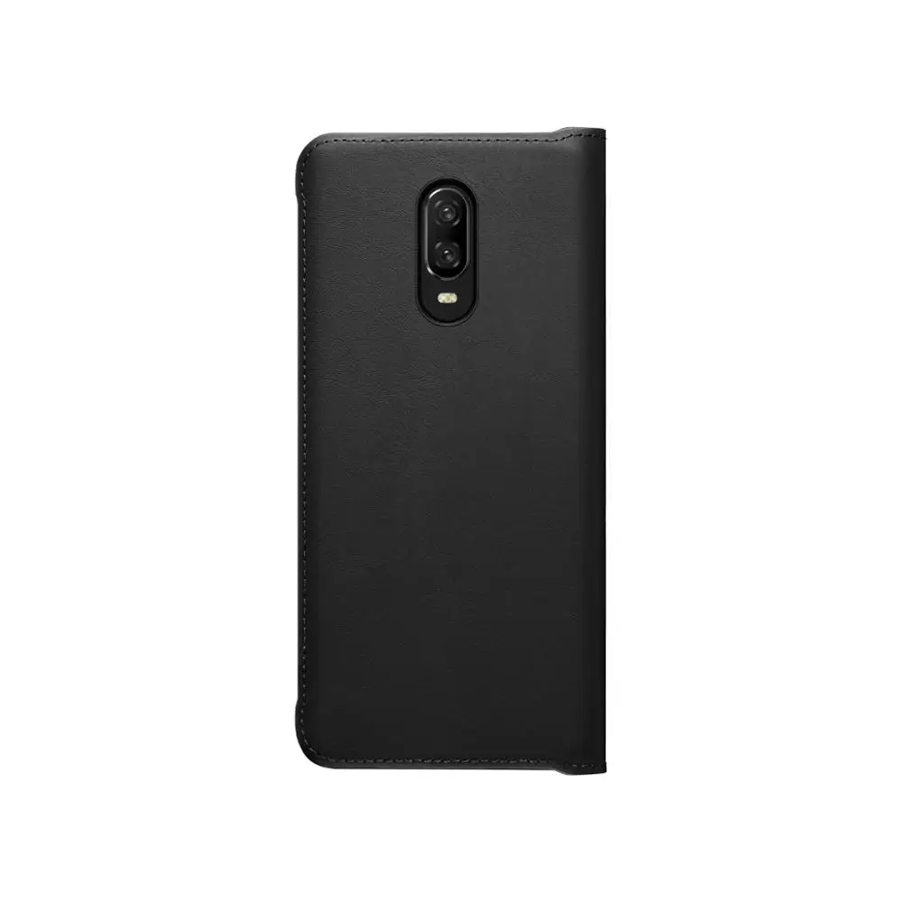 Чехол для oneplus 6 t,, официальный защитный чехол для oneplus, силиконовый/Песчаник/Карбон/откидной Чехол для oneplus 6 t, чехол - Цвет: Flip cover