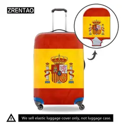 Водостойкий эластичный утолщенный багажный чемодан защитный крышка с флагом троллейкейс защита от пыли дождь Сумка для 18-32 дюймов
