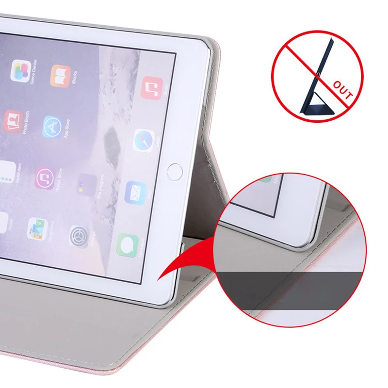 For IPad Mini 1/2/3 Case PU Leather Adjustable Angle Pink Crown Smart Tablet Stand Screen Protector Cover Gadget A1432 A1489 For IPad Mini 1/2/3 Case PU Leather Adjustable Angle Pink Crown Smart Tablet Stand Screen Protector Cover Gadget A1432 A1489