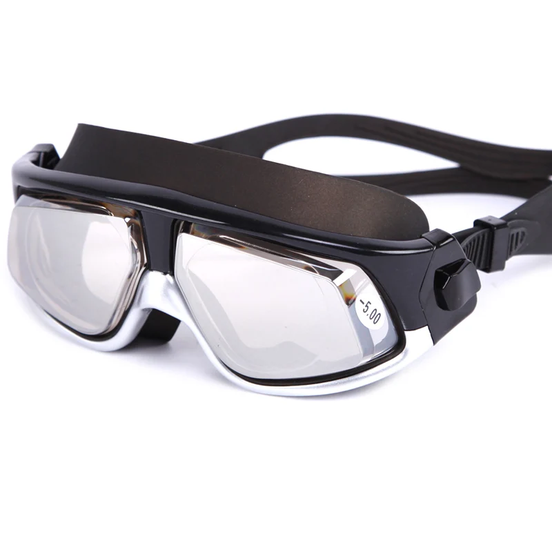 Анти-туман УФ-защита диоптрий водонепроницаемые очки для плавания взрослые очки для плавания мужские и женские очки для плавания Очки для бассейна - Цвет: 05