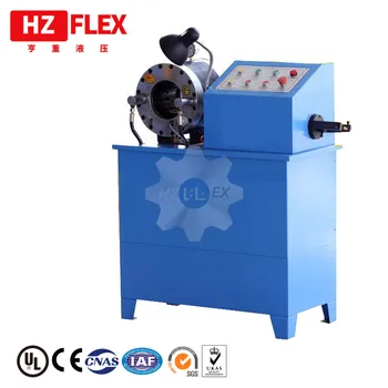 

crimping and skiving machine HZ-50D 2 inch hydraulic rubber hose crimping machine