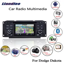 Liandlee для Dodge Dakota 2001 ~ 2004 Android автомобильный Радио CD DVD плеер gps Navi навигации карты камера OBD ТВ экран