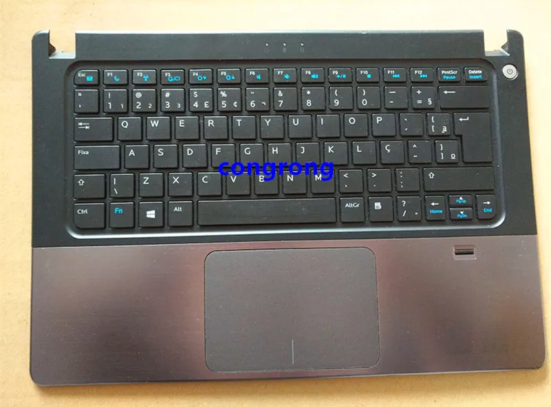 Б/у верхний чехол для телефона DELL Vostro 5460 V5460 5470 P41G AEJW8 Клавиатура ноутбука верхняя
