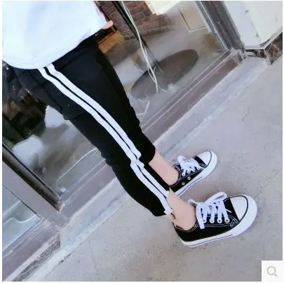 

2018 New Spring Item Girl Sports Causual Pant Two Colors