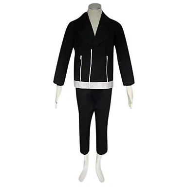

Naruto Inuzuka Kiba Cosplay Costume Second Generation Full Set Black Suits