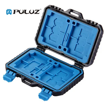 

PULUZ PU5002 27 in 1 Waterproof Camera Memory Card Case for CF SD TF Card PIN SIM Micro-SIM Nano-SIM