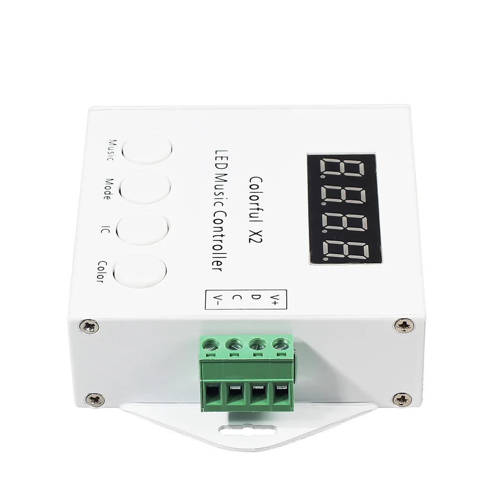 Светодиодная лента WS2812B цветная светодиодная музыкальная X2 с пультом ДУ RF Touch
